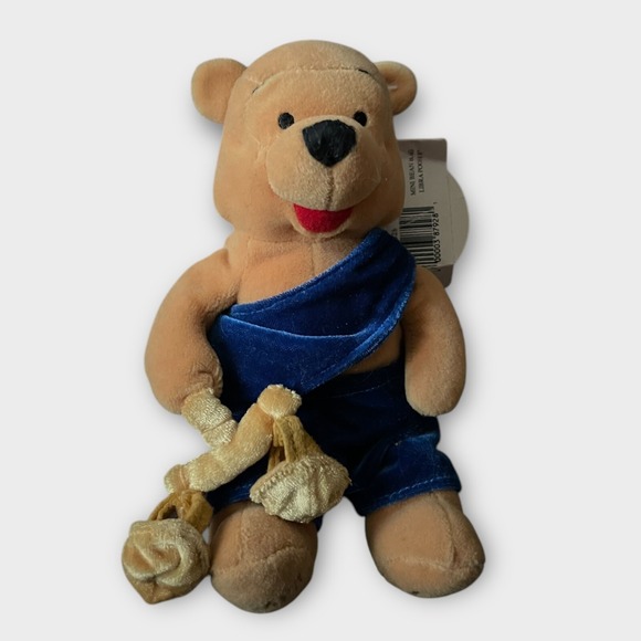 Disney Other - DISNEY STORE EXCLUSIVE WINNIE THE POOH ZODIAC HOROSCOPE LIBRA BEAN BAG PLUSH 8"